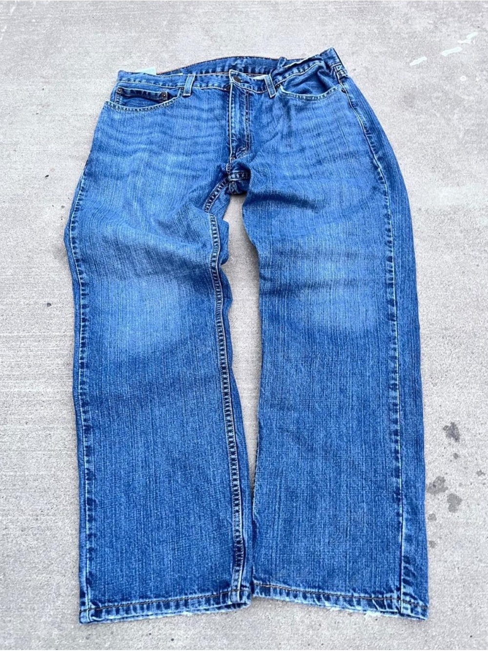 Men's Levi 559 Classic baggy Leg Jeans - Blue